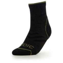 Stoic -Stoic stoic merino outdoor quarter socks tech chaussettes de randonnee detail 2