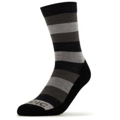 Stoic -Stoic stoic merino trekking crew socks stripes chaussettes de randonnee detail 2