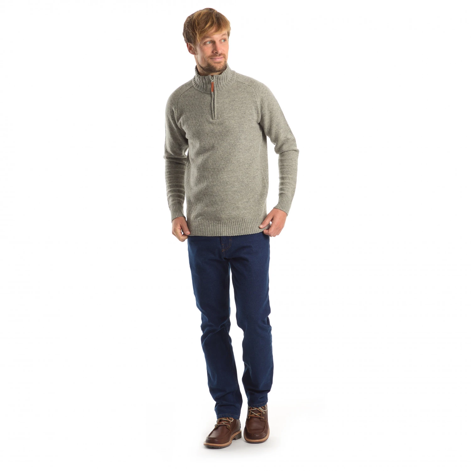 Stoic - MMXX.Nauta Wool Quarter Zip Sweater - Pull En Laine 7 Stoic - MMXX.Nauta Wool Quarter Zip Sweater - Pull En Laine – Image 5