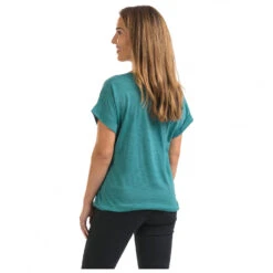 Stoic - Women's Merino150 MMXX. T-Shirt Loose - T-shirt En Laine Mérinos 12 Stoic - Women's Merino150 MMXX. T-Shirt Loose - T-shirt En Laine Mérinos -Stoic stoic womens merino150 mmxx t shirt loose t shirt en laine merinos detail 12