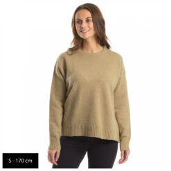 Stoic - Women's MMXX.Nauta Wool Loose Sweater - Pull En Laine -Stoic stoic womens mmxxnauta wool loose sweater pull en laine detail 10