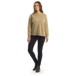 Stoic - Women's MMXX.Nauta Wool Loose Sweater - Pull En Laine -Stoic stoic womens mmxxnauta wool loose sweater pull en laine detail 9